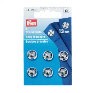 Opnaai drukknopen (13 mm) (6 stuks)