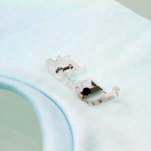 Transparante standaardvoet voor coverlockmachines