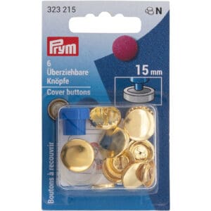Stofknopen (15 mm)