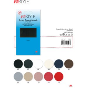 Jersey reparatiedoek (12 cm x 45 cm)