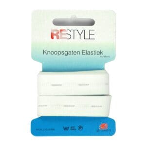 Knoopsgaten elastiek (18 mm x 1 m)
