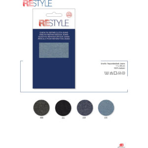 Snelfix reparatiedoek jeans (11 cm x 36 cm) opstrijkbaar