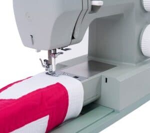 De vrije arm van de Singer HD4511 Heavy Duty naaimachine
