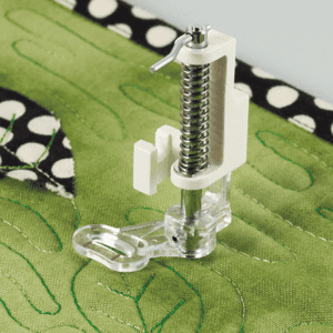 Quilt- en watteervoet F005N Verende voet voor uit de vrije hand naaien, quilten en borduren.
