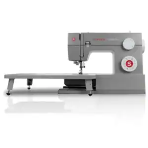 overzicht van de Singer HD met de tafel